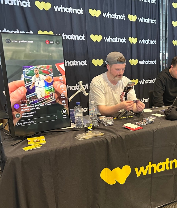 Whatnot Launches in Australia at the Oz National Trading Card Show in Melbourne