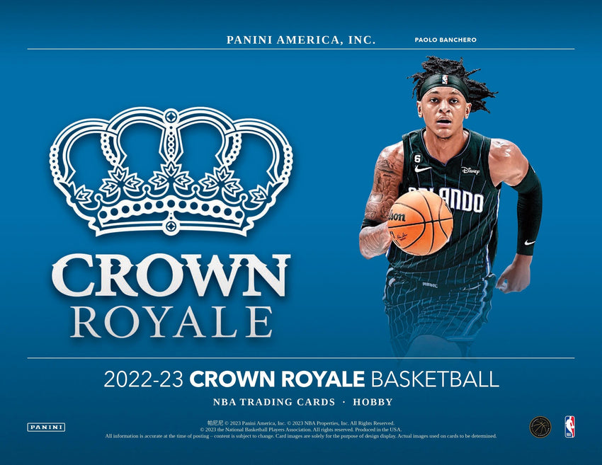 22-23 Crown Royale Hobby 16-Box Case Break #24HR23001 - Random Team - Dec 20 (5pm)