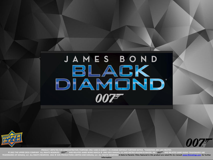 2023 Upper Deck James Bond 007 Black Diamond Hobby Box (Pre Order Aug 1)