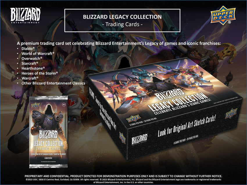 2023 Upper Deck Blizzard Legacy Collections 1-Box #20743 - 2 Random Packs -  May 17 (12pm)