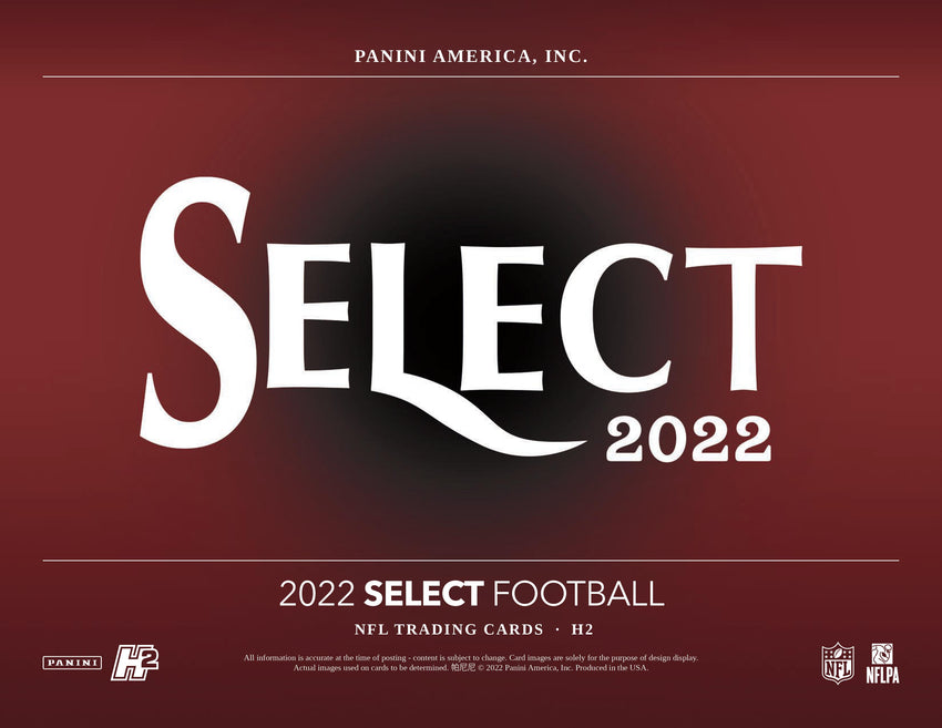 2022 Panini Select Football H2 Box