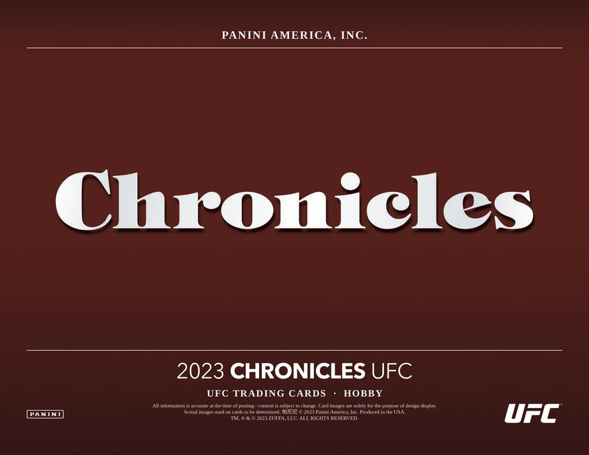 2023 UFC Chronicles Hobby 1 Box Opening - #30534・Random Weightclass (Dec 09 4pm)
