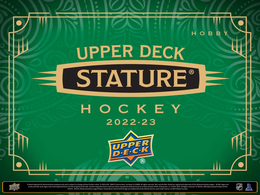 2022-23 Upper Deck Stature Hockey Hobby Box