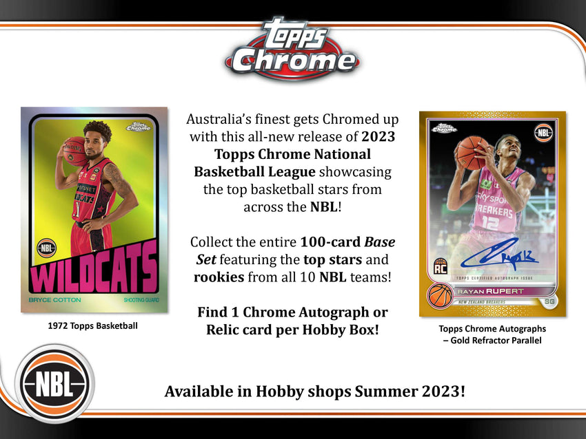 2022-23 Topps Hungry Jack’s NBL Chrome Basketball Hobby Box