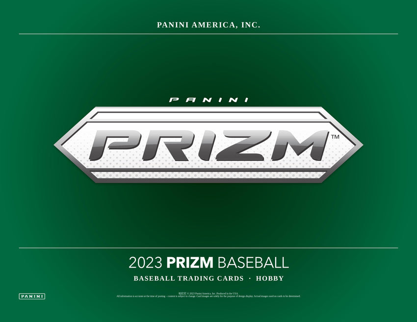 2023 Panini Prizm Baseball Hobby Box