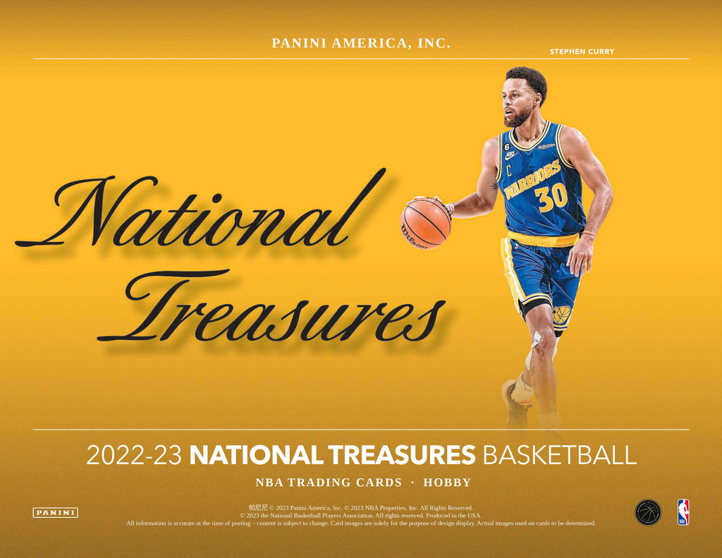 202223 Panini National Treasures Basketball Hobby Box True RPA RC