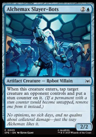 Alchemax Slayer-Bots - #005 Common Marvel's Spider-Man Eternal