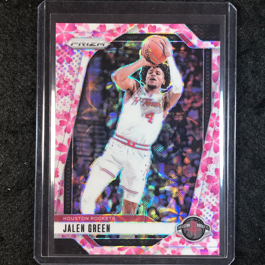 2024-25 Prizm JALEN GREEN Choice Cherry Blossom 6/20 #102