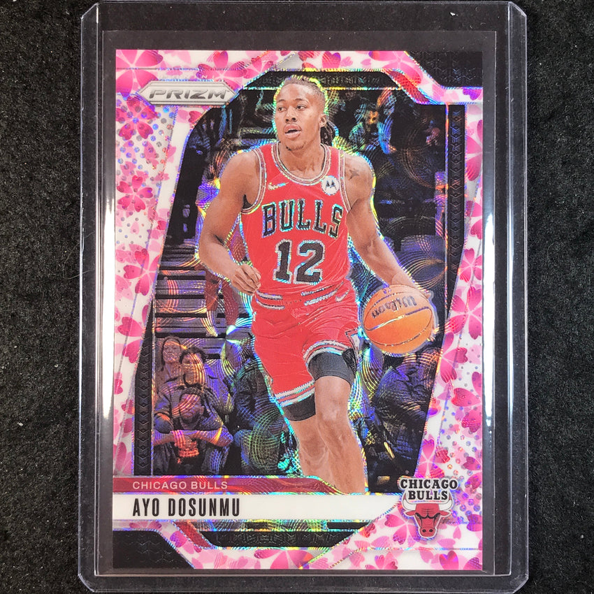 2024-25 Prizm AYO DOSUNMU Choice Cherry Blossom 17/20 #121
