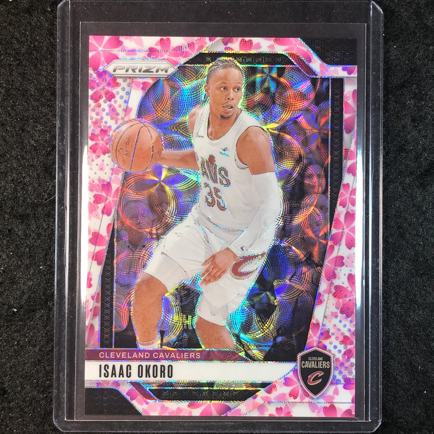 2024-25 Prizm ISAAC OKORO Choice Cherry Blossom 11/20 #163