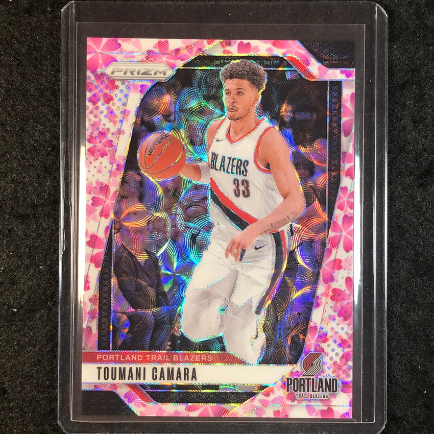 2024-25 Prizm TOUMANI CAMARA Choice Cherry Blossom 3/20 #215