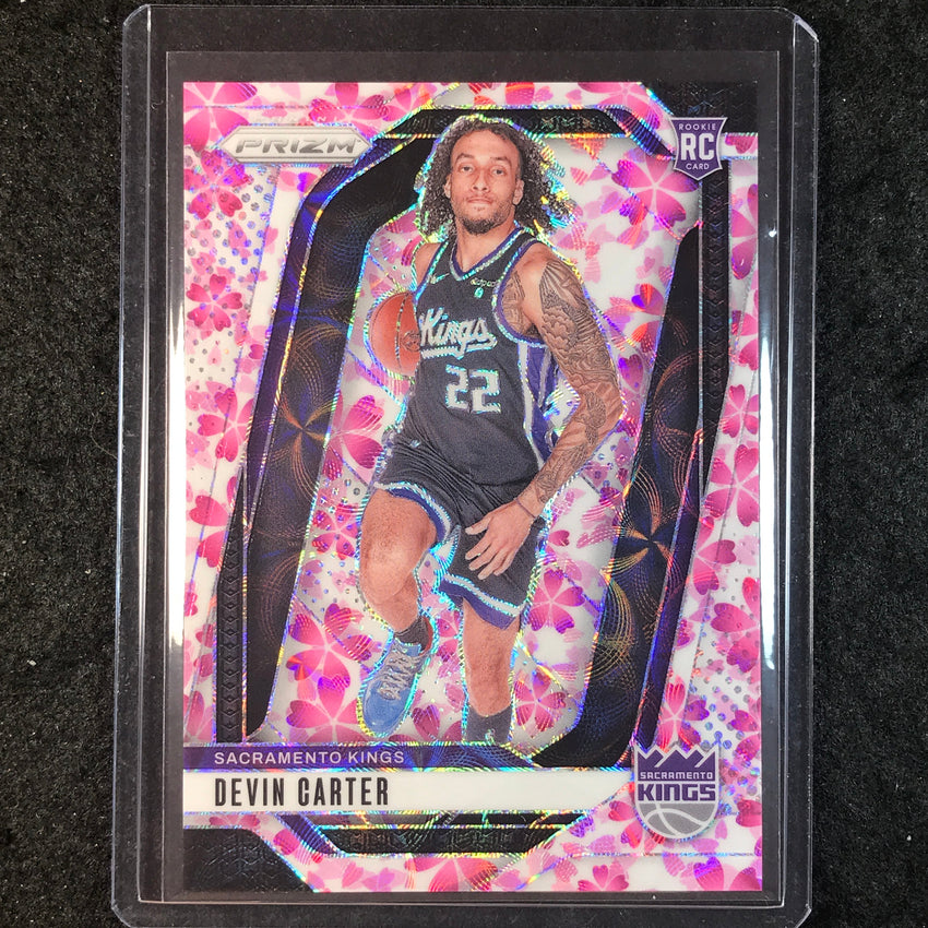 2024-25 Prizm DEVIN CARTER Rookie Choice Cherry Blossom 7/20 #231