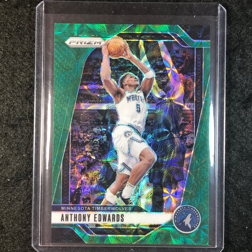 2024-25 Prizm ANTHONY EDWARDS Choice Green 1/8 #100