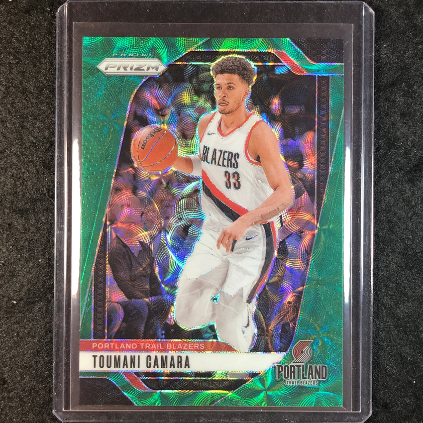 2024-25 Prizm TOUMANI CAMARA Choice Green 3/8 #215