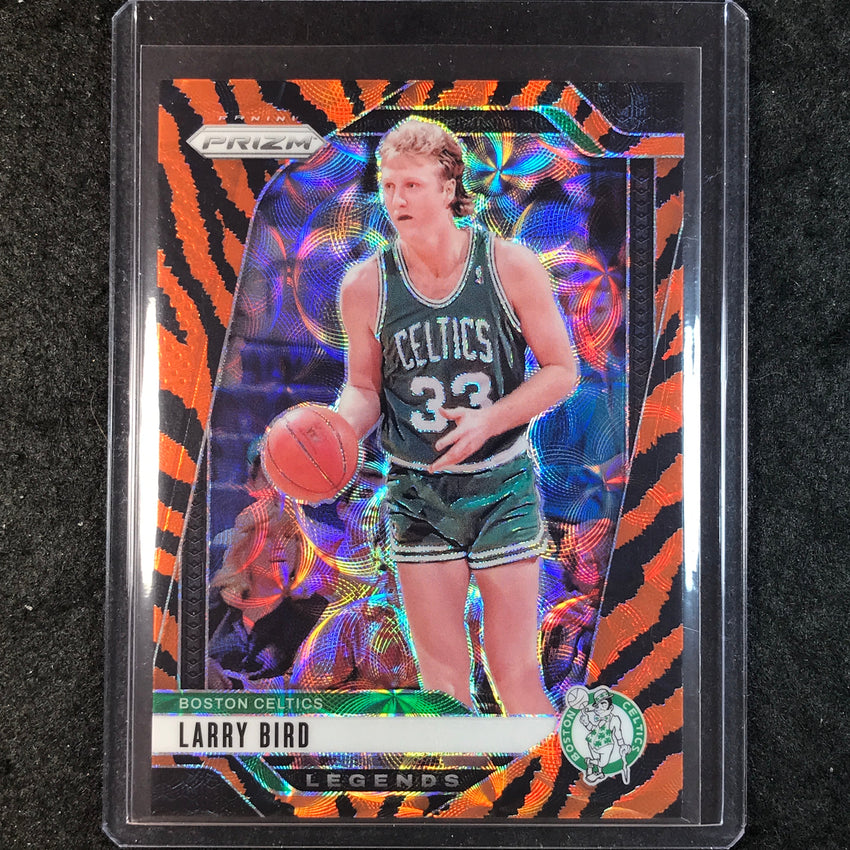2024-25 Prizm LARRY BIRD Choice Tiger Stripe SP #299