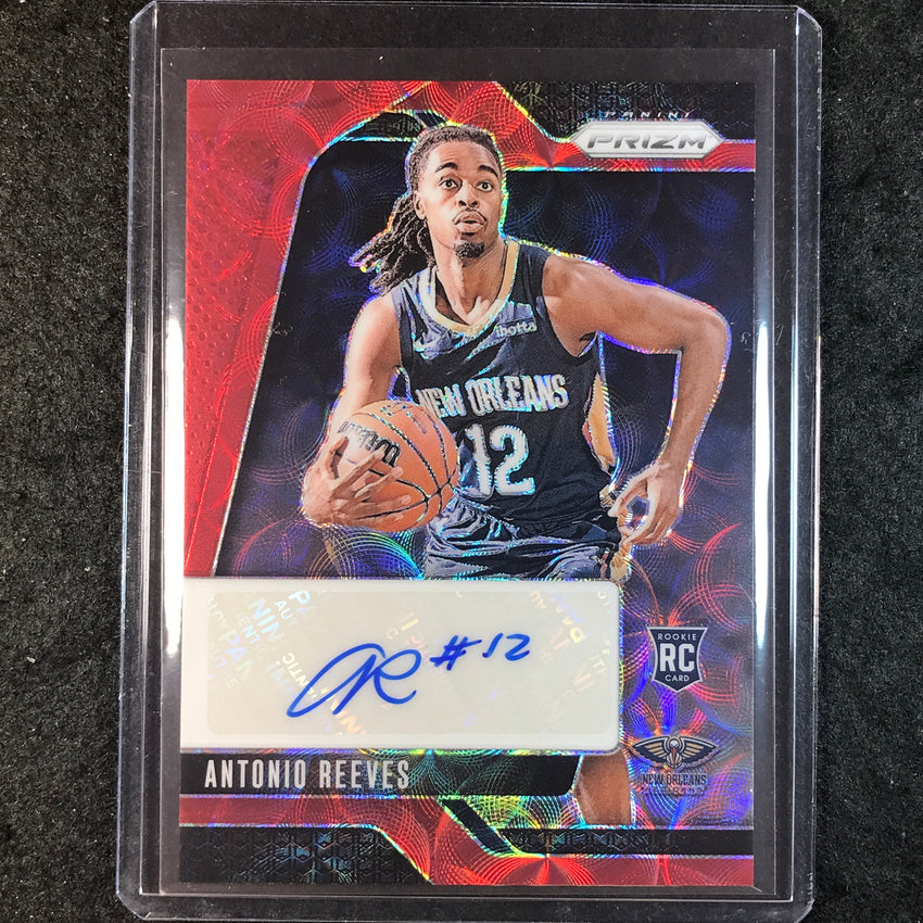 2024-25 Prizm ANTONIO REEVES Rookie Signatures Auto Choice Red #ARP