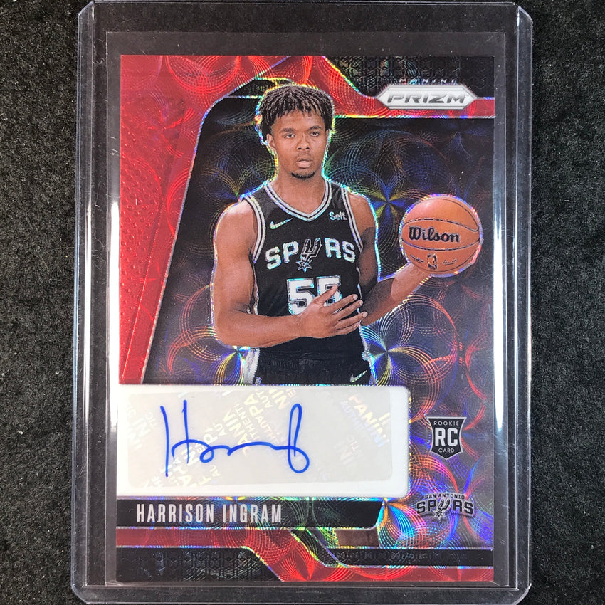 2024-25 Prizm HARRISON INGRAM Rookie Signatures Auto Choice Red #HIS