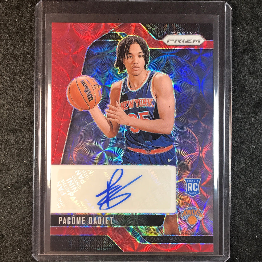 2024-25 Prizm PACOME DADIET Rookie Signatures Auto Choice Red #PDK