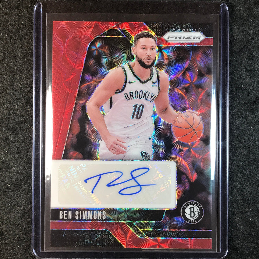 2024-25 Prizm BEN SIMMONS Signatures Auto Choice Red #BSN