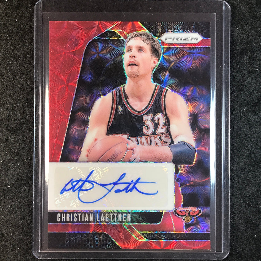 2024-25 Prizm CHRISTIAN LAETTNER Signatures Auto Choice Red #CLH