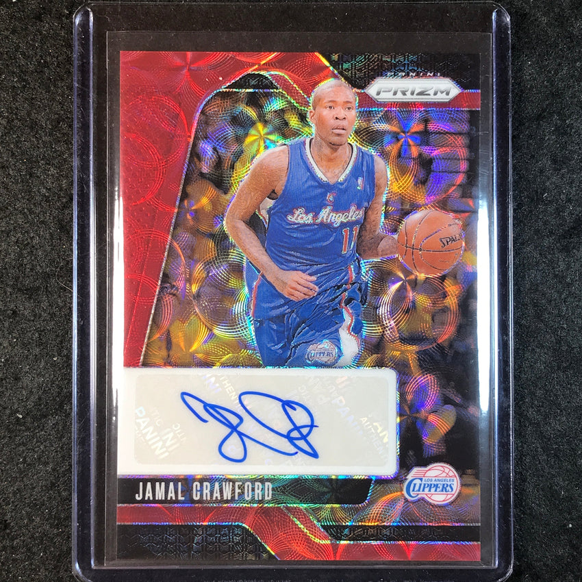 2024-25 Prizm JAMAL CRAWFORD Signatures Auto Choice Red #JCC