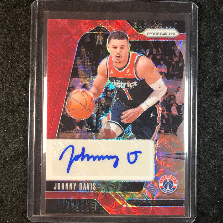 2024-25 Prizm JOHNNY DAVIS Signatures Auto Choice Red #JDW