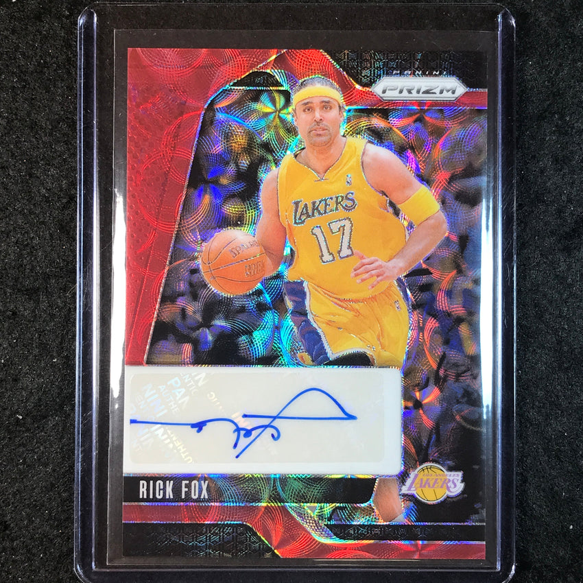 2024-25 Prizm RICK FOX Signatures Auto Choice Red #RFL