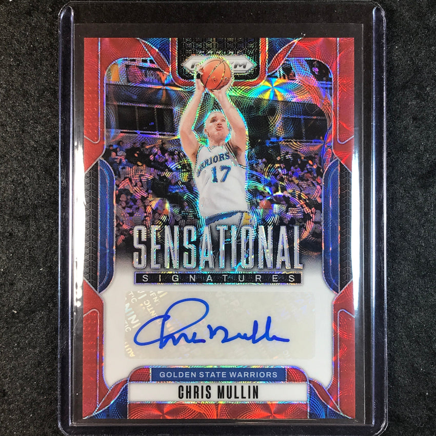 2024-25 Prizm CHRIS MULLIN Sensational Signatures Auto Choice Red #CMW