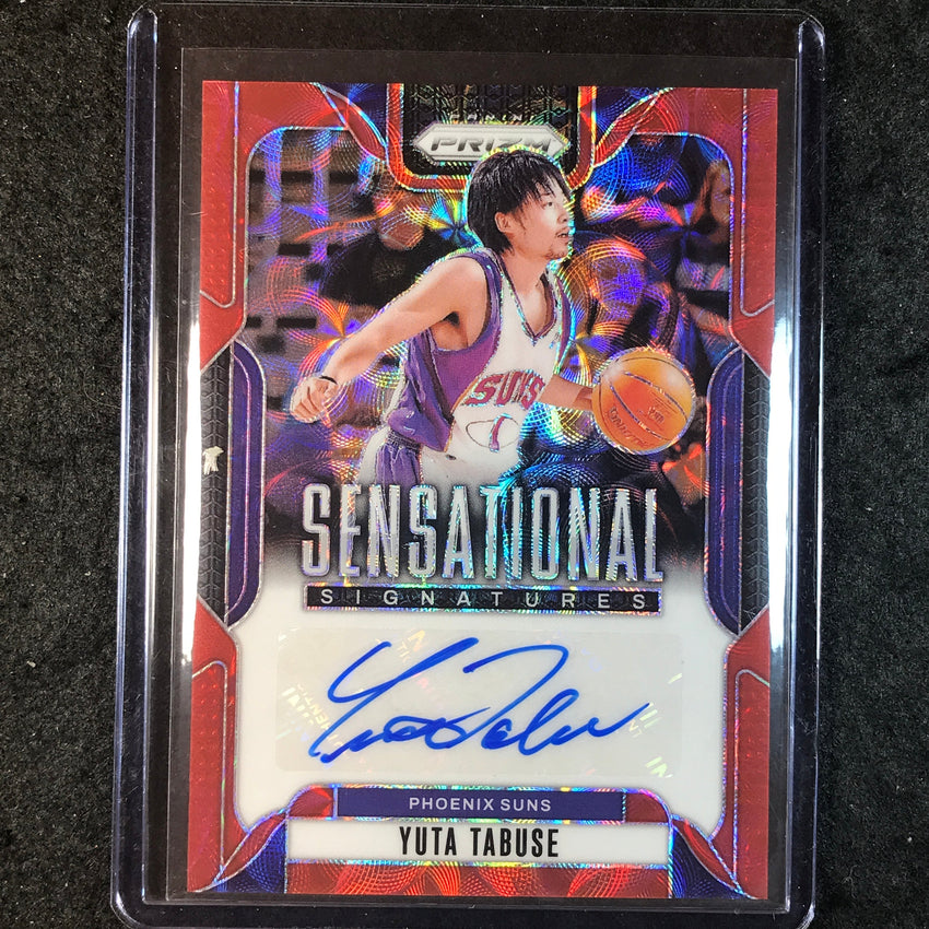 2024-25 Prizm YUTA TABUSE Sensational Signatures Auto Choice Red #YTS