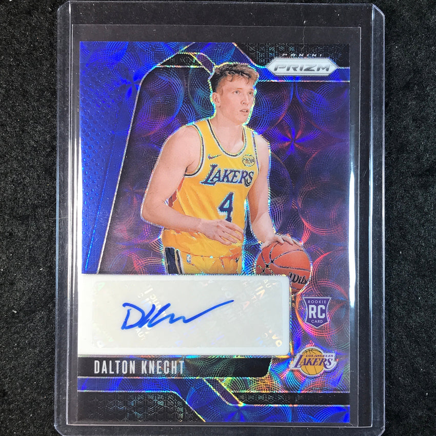 2024-25 Prizm DALTON KNECHT Rookie Signatures Auto Choice Blue 23/49