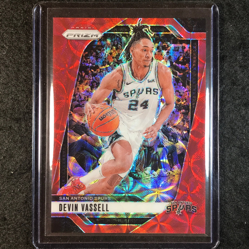 2024-25 Prizm DEVIN VASSELL Choice Red 22/88 #25