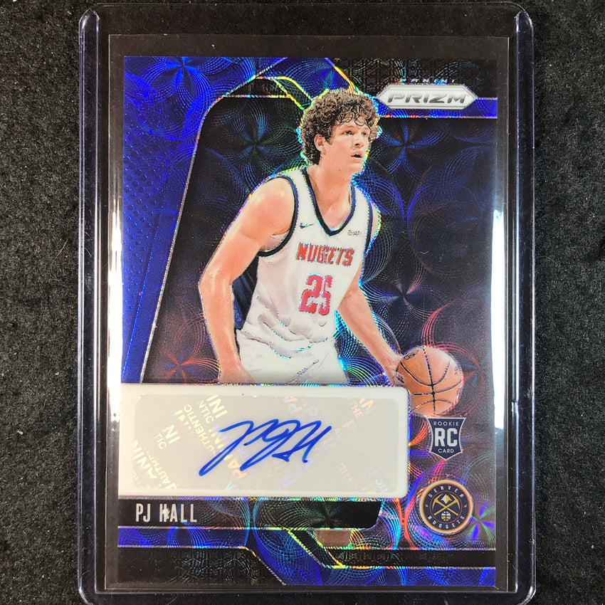2024-25 Prizm PJ HALL Rookie Signatures Auto Choice Blue 8/49