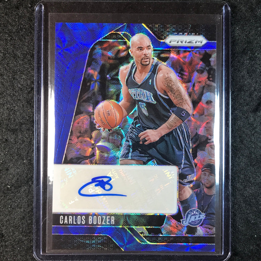 2024-25 Prizm CARLOS BOOZER Signatures Auto Choice Blue 22/49