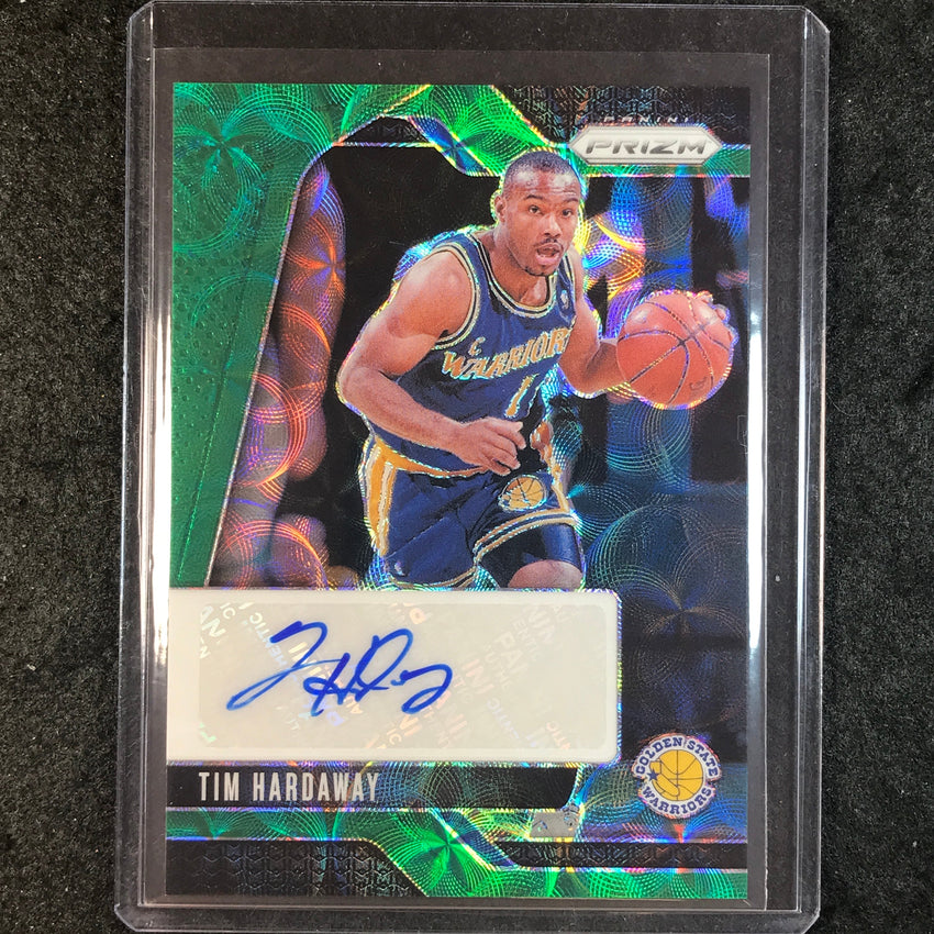 2024-25 Prizm TIM HARDAWAY Signatures Auto Choice Green 4/8
