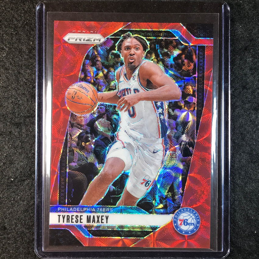 2024-25 Prizm TYRESE MAXEY Choice Red 66/88 #96