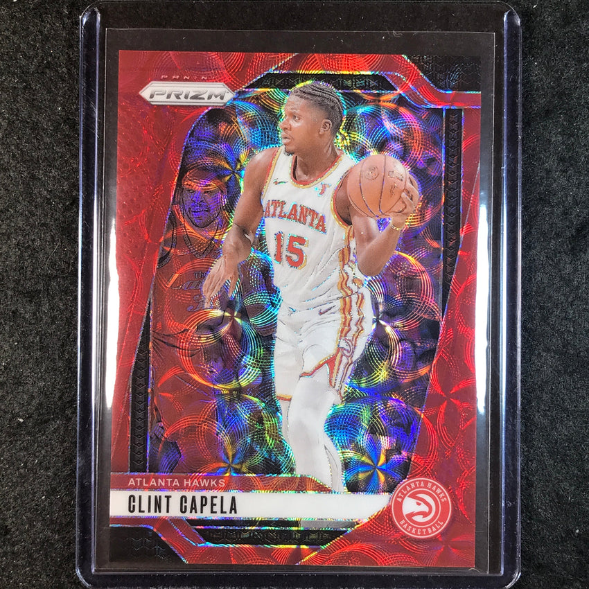 2024-25 Prizm CLINT CAPELA Choice Red 87/88 #161