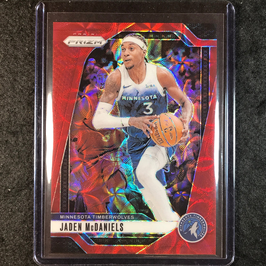 2024-25 Prizm JADEN MCDANIELS Choice Red 70/88 #175
