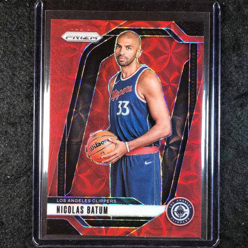 2024-25 Prizm NICOLAS BATUM Choice Red 37/88 #177