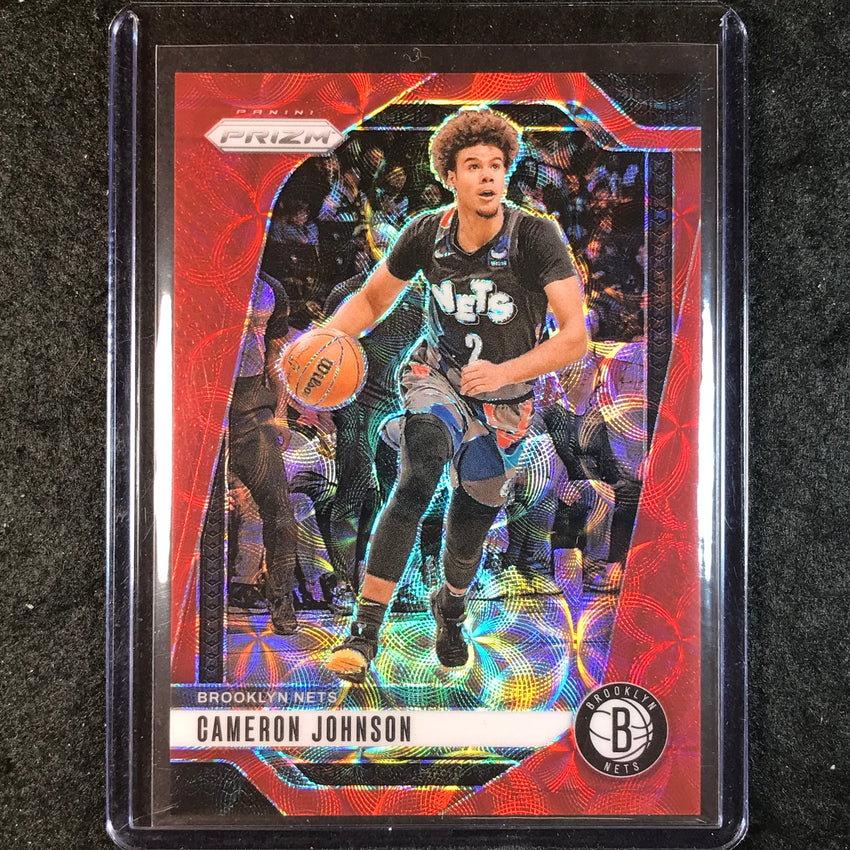 2024-25 Prizm CAMERON JOHNSON Choice Red 1/88 #202