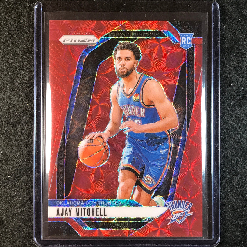 2024-25 Prizm AJAY MITCHELL Rookie Choice Red 86/88 #226