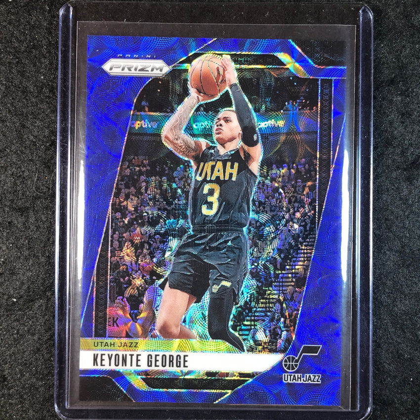 2024-25 Prizm KEYONTE GEORGE Choice Blue 34/49 #87