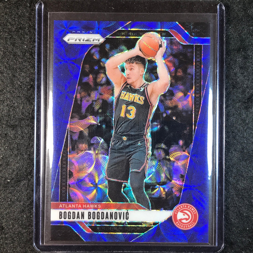2024-25 Prizm BOGDAN BOGDANOVIC Choice Blue 10/49 #105