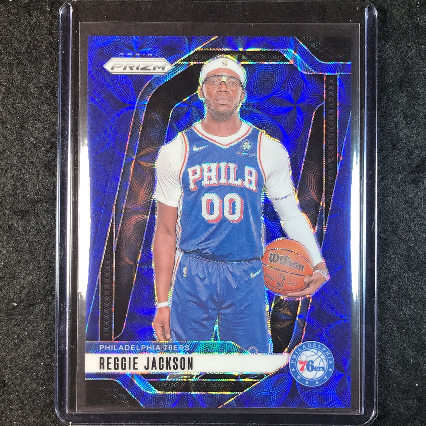2024-25 Prizm REGGIE JACKSON Choice Blue 38/49 #162