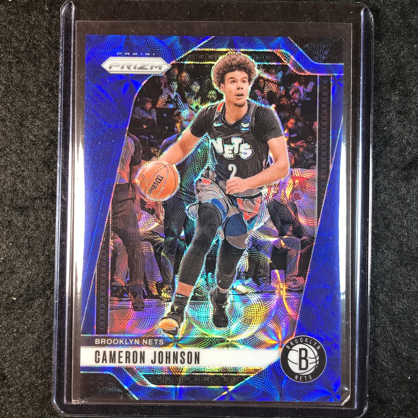 2024-25 Prizm CAMERON JOHNSON Choice Blue 17/49 #202