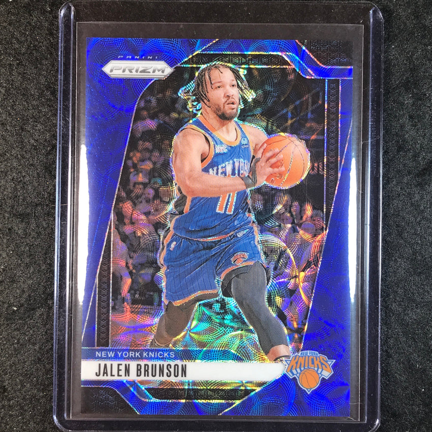 2024-25 Prizm JALEN BRUNSON Choice Blue 16/49 #217