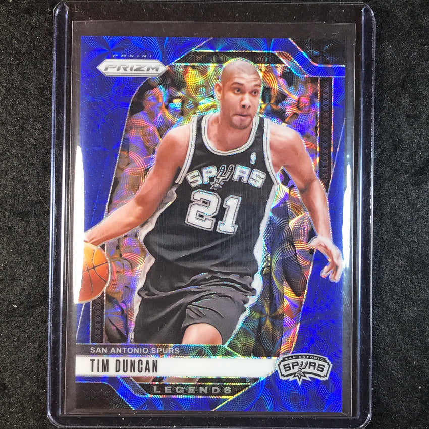 2024-25 Prizm TIM DUNCAN Choice Blue 37/49 #297