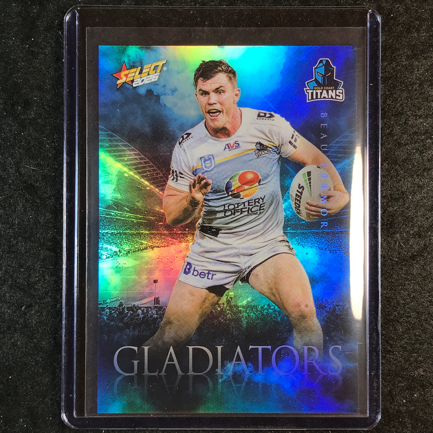 2026 Select NRL League Heroes BEAU FERMOR Gladiators 555/599 #G50