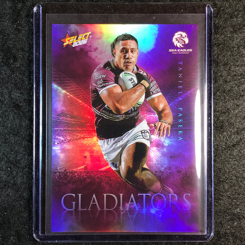 2026 Select NRL League Heroes TANIELA PASEKA Gladiators 391/599 #G59