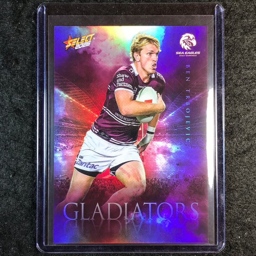 2026 Select NRL League Heroes BEN TRBOJEVIC Gladiators 533/599 #G61