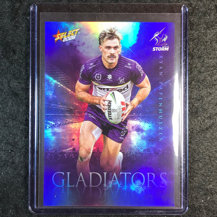 2026 Select NRL League Heroes RYAN PAPENHUYZEN Gladiators 24/599 #G71